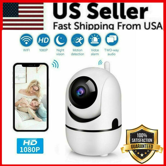 1080P WiFi Home Security Camera — Baby & Pet Monitor