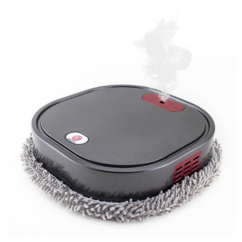 Smart Robot Mop cleaning hardwood floor